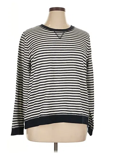 Pre-owned Talbots Pullover Sweater In Black