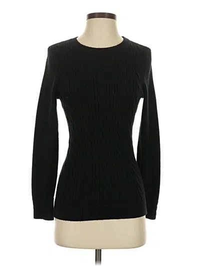 Pre-owned Talbots Pullover Sweater In Black
