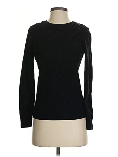 Pre-owned Talbots Pullover Sweater In Black