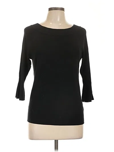 Pre-owned Talbots Pullover Sweater In Black