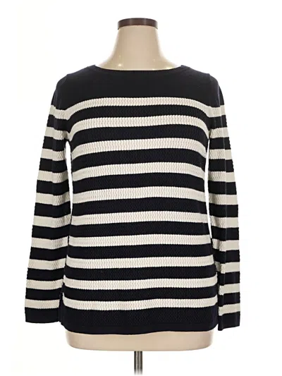 Pre-owned Talbots Pullover Sweater In Black