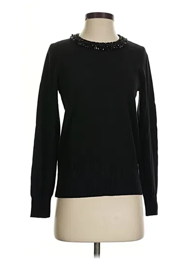 Pre-owned Talbots Pullover Sweater In Black