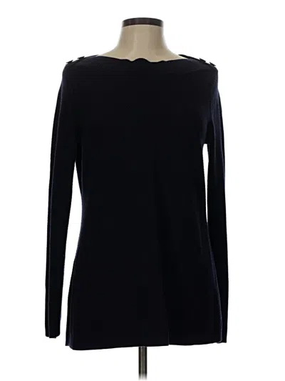 Pre-owned Talbots Pullover Sweater In Black