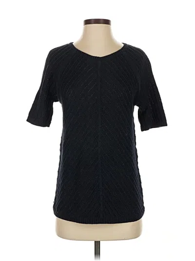 Pre-owned Talbots Pullover Sweater In Black