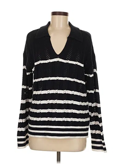 Pre-owned Talbots Pullover Sweater In Black