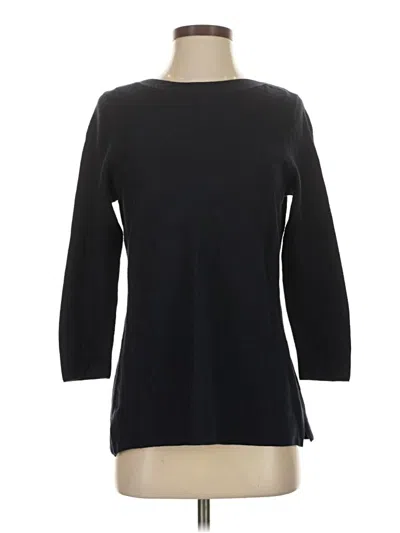 Pre-owned Talbots Pullover Sweater In Black