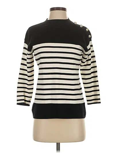 Pre-owned Talbots Pullover Sweater In Black