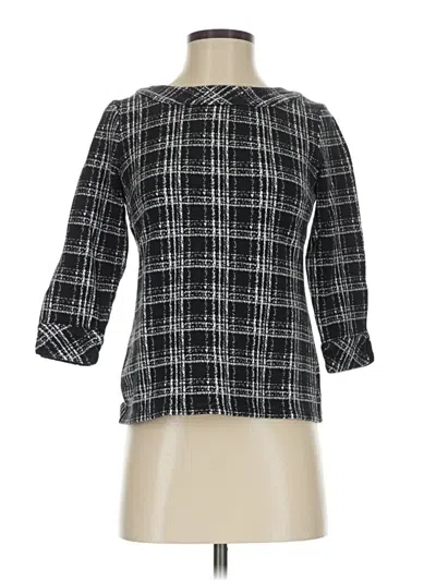 Pre-owned Talbots Pullover Sweater In Black