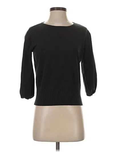 Pre-owned Talbots Pullover Sweater In Black