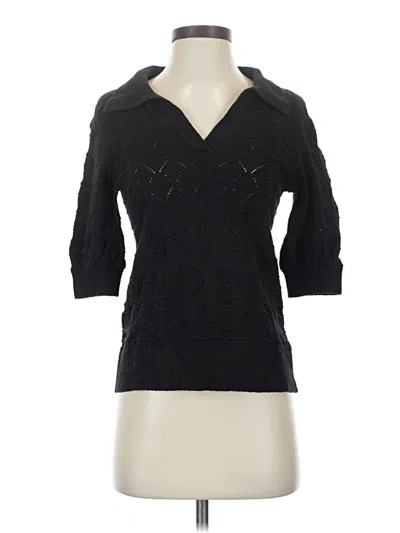 Pre-owned Talbots Pullover Sweater In Black