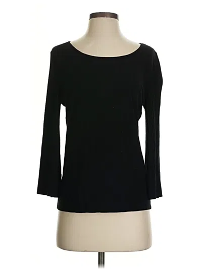 Pre-owned Talbots Pullover Sweater In Black
