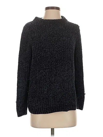 Pre-owned Talbots Pullover Sweater In Black
