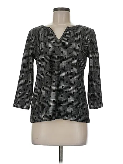 Pre-owned Talbots Pullover Sweater In Black