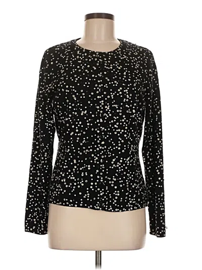Pre-owned Talbots Pullover Sweater In Black