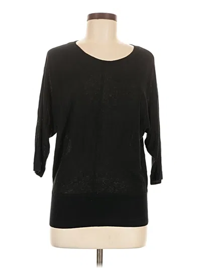 Pre-owned Talbots Pullover Sweater In Black