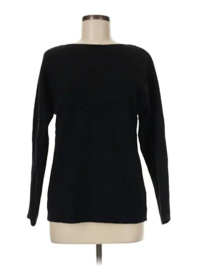 Pre-owned Talbots Pullover Sweater In Black