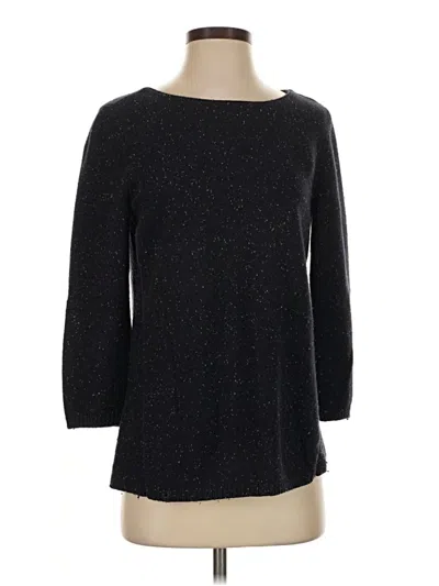 Pre-owned Talbots Pullover Sweater In Black