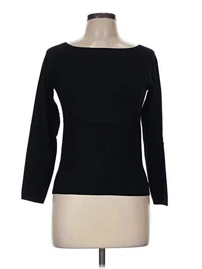 Pre-owned Talbots Pullover Sweater In Black