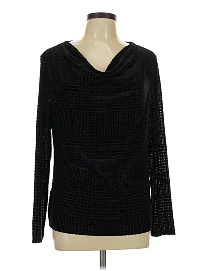 Pre-owned Talbots Pullover Sweater In Black