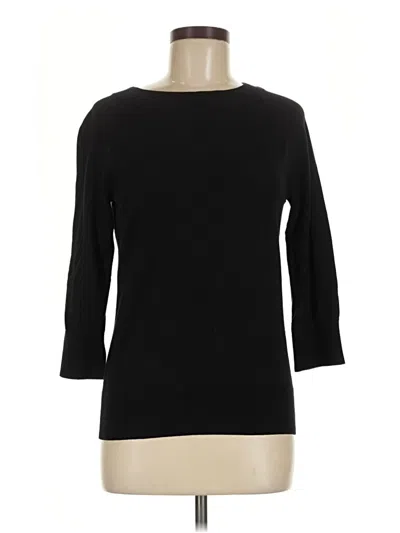 Pre-owned Talbots Pullover Sweater In Black