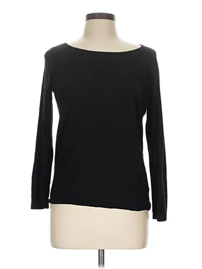 Pre-owned Talbots Pullover Sweater In Black