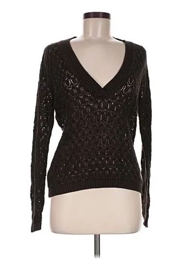 Pre-owned Talbots Pullover Sweater In Black