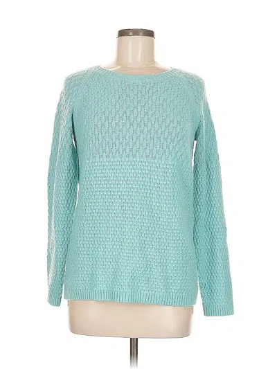 Pre-owned Talbots Pullover Sweater In Blue