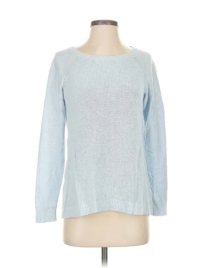 Pre-owned Talbots Pullover Sweater In Blue