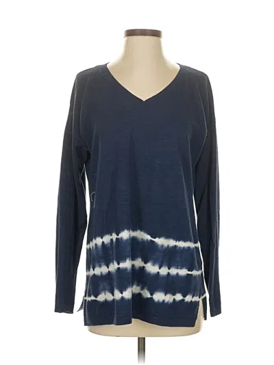 Pre-owned Talbots Pullover Sweater In Blue