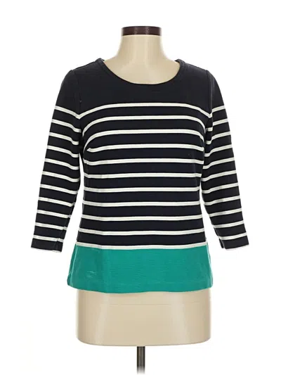 Pre-owned Talbots Pullover Sweater In Blue