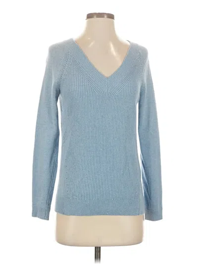 Pre-owned Talbots Pullover Sweater In Blue