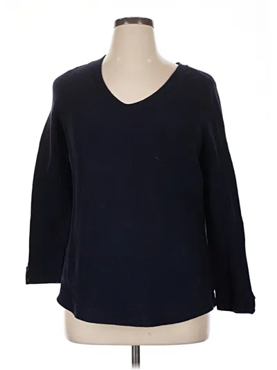 Pre-owned Talbots Pullover Sweater In Blue