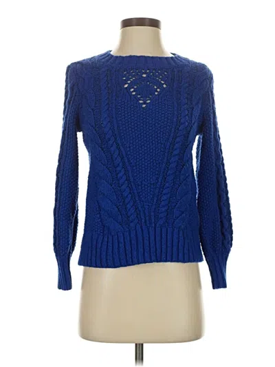 Pre-owned Talbots Pullover Sweater In Blue