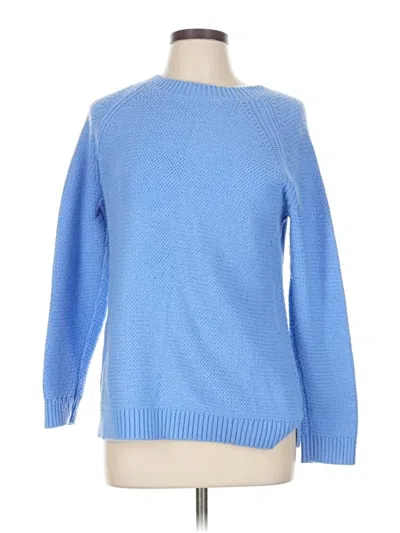 Pre-owned Talbots Pullover Sweater In Blue