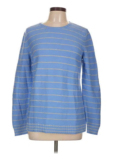 Pre-owned Talbots Pullover Sweater In Blue