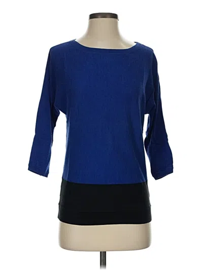 Pre-owned Talbots Pullover Sweater In Blue