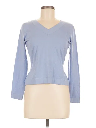 Pre-owned Talbots Pullover Sweater In Blue