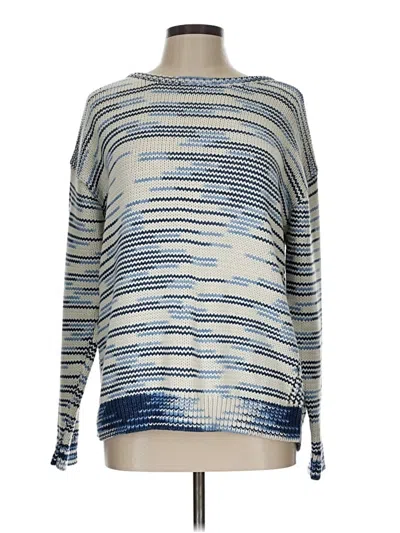 Pre-owned Talbots Pullover Sweater In Blue