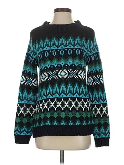 Pre-owned Talbots Pullover Sweater In Blue