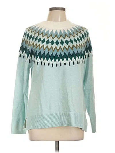 Pre-owned Talbots Pullover Sweater In Blue