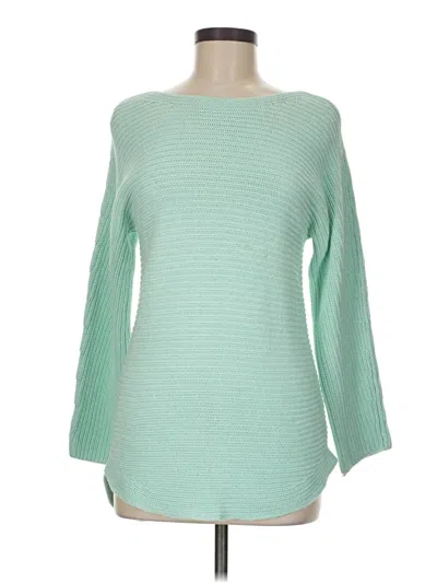 Pre-owned Talbots Pullover Sweater In Blue