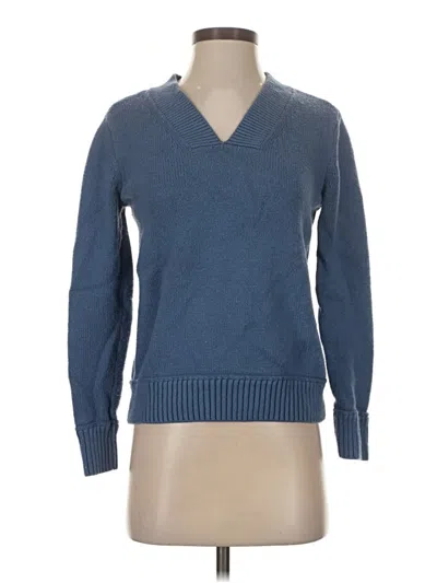 Pre-owned Talbots Pullover Sweater In Blue