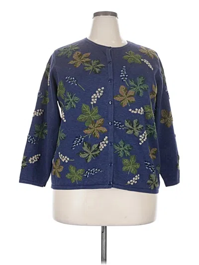 Pre-owned Talbots Pullover Sweater In Blue