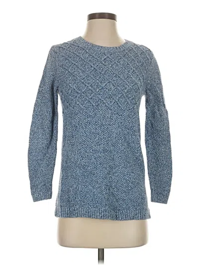 Pre-owned Talbots Pullover Sweater In Blue