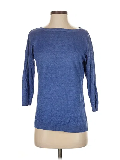 Pre-owned Talbots Pullover Sweater In Blue