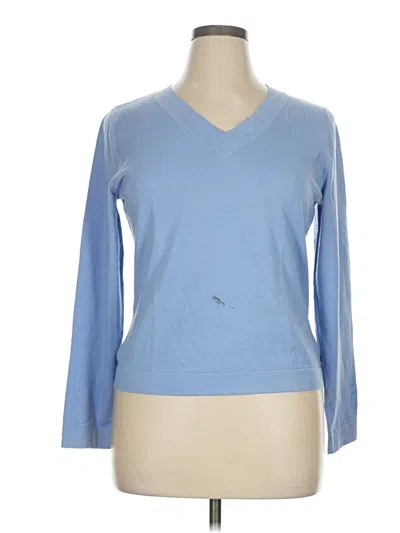 Pre-owned Talbots Pullover Sweater In Blue