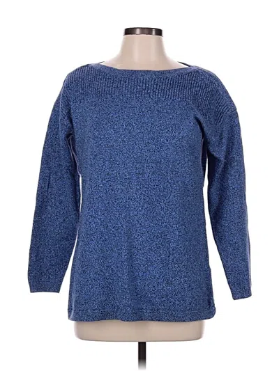 Pre-owned Talbots Pullover Sweater In Blue