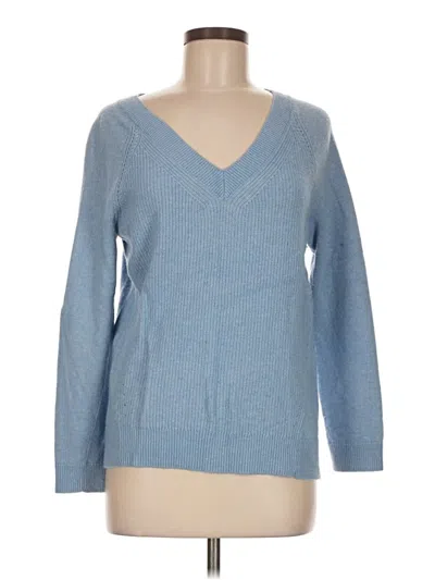 Pre-owned Talbots Pullover Sweater In Blue