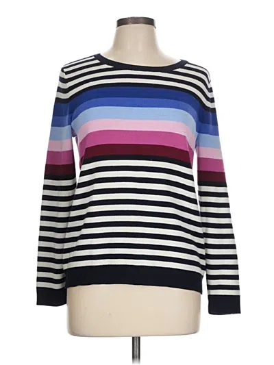 Pre-owned Talbots Pullover Sweater In Blue