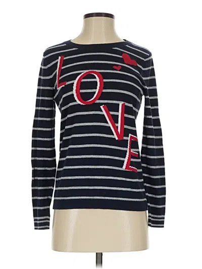Pre-owned Talbots Pullover Sweater In Blue